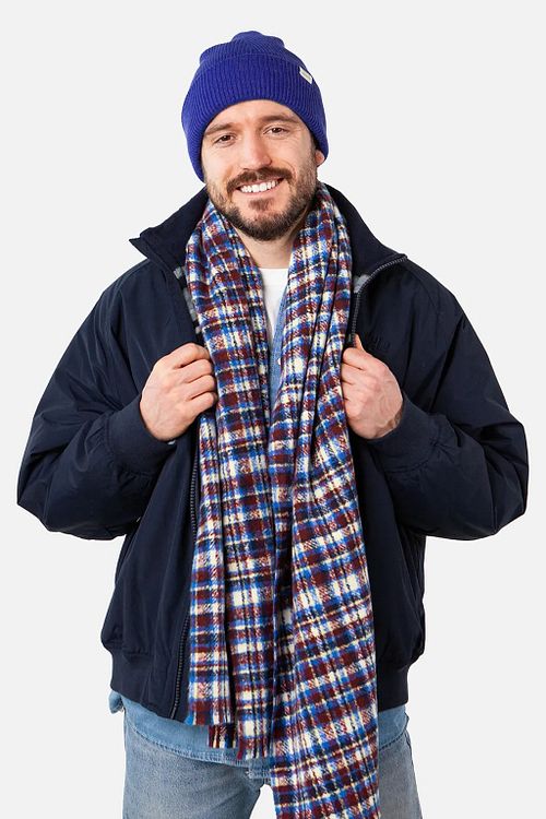 Barts Francies Szalik Niebieski Model / Voorkant