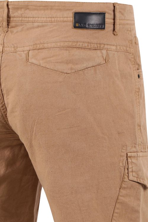No Excess Cargo Shorts i Linned, Beige Product / Detail