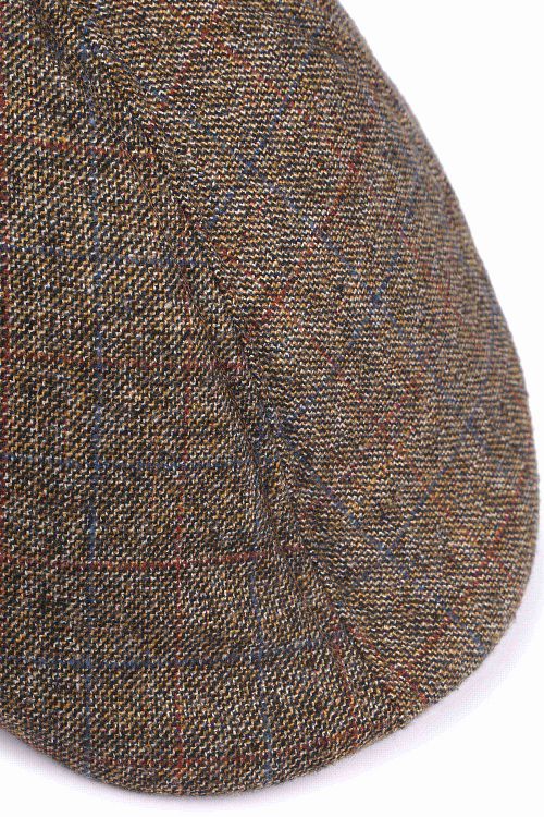 No Excess Casquette Plate Marron Mélangé Product / Detail