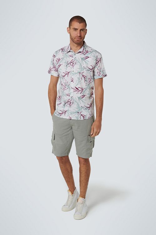 No Excess MC Chemise Multicolour Impression Model / Voorkant