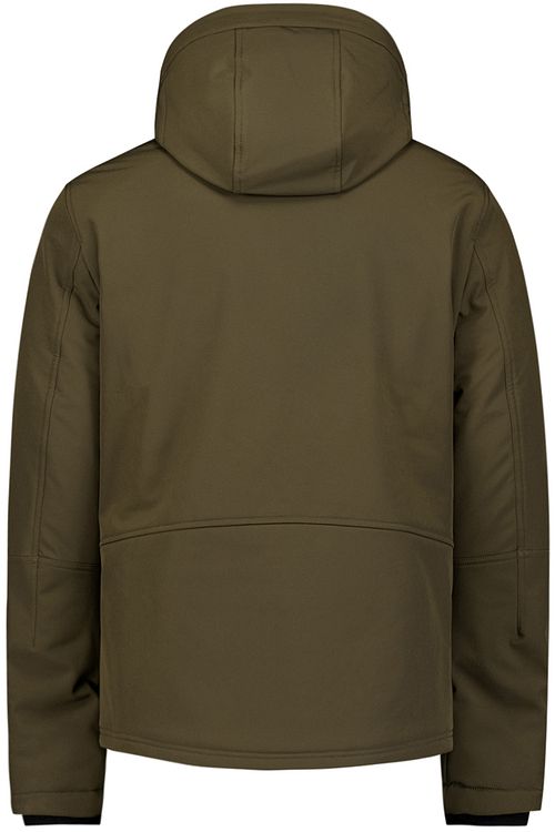 No Excess Jakke Softshell Taupe Product / Achterkant