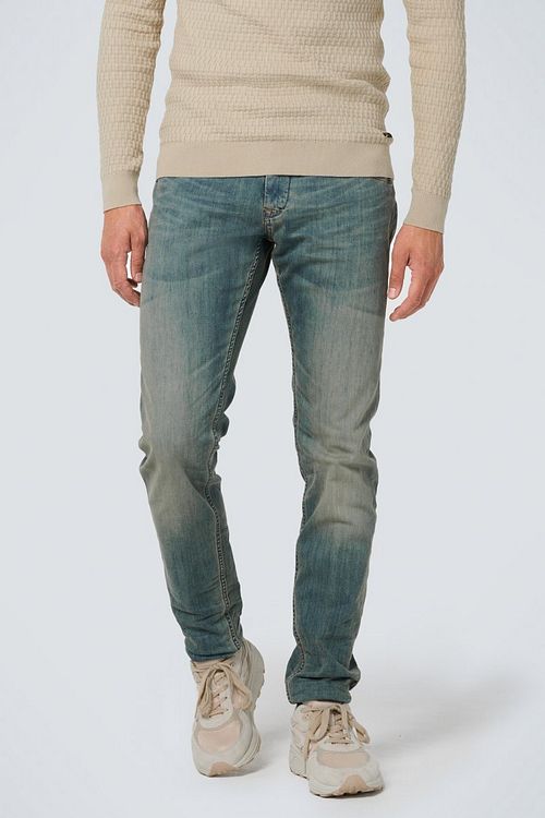 No Excess Jean 712 Bleach Denim Model / Voorkant