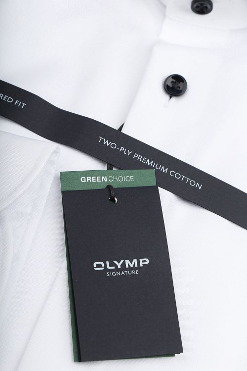 Camicia OLYMP Signature in twill bianca Product / Detail