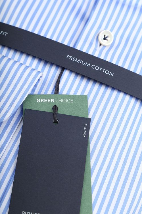 Olymp Chemise Signature Rayures Bleu Clair Product / Detail