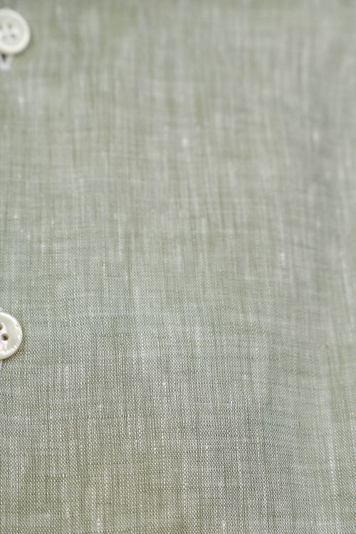 Olymp Chemise Signature De Lin Vert Clair Product / Detail