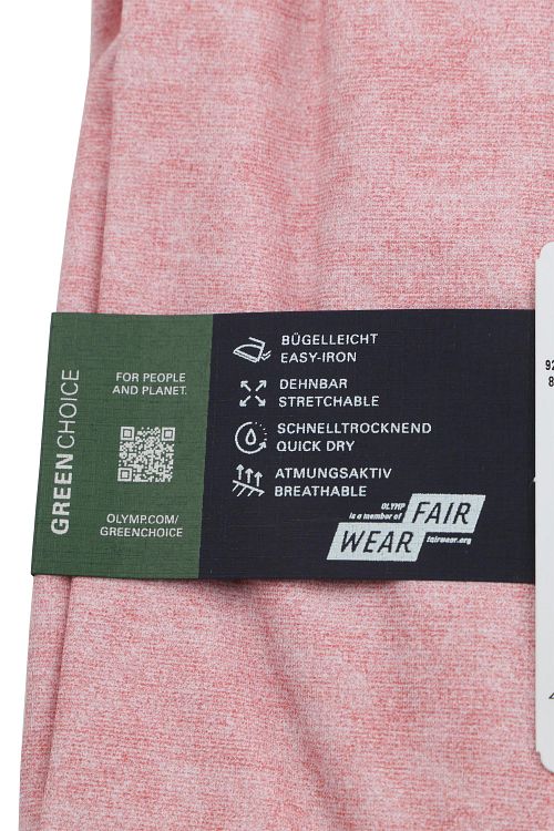 Olymp Luxor Skjorta Stretch Rosa Product / Detail