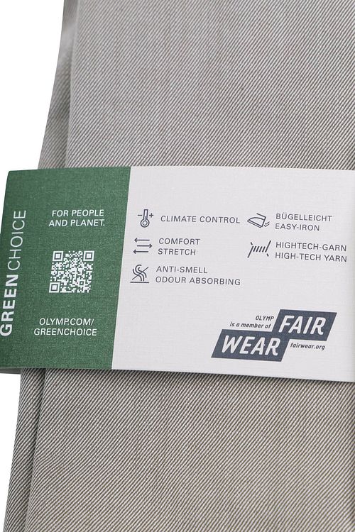 OLYMP Skjorte Level 5 24/Seven Olivengrøn Verpakking