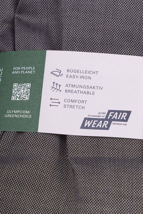 OLYMP Level 5 Skjorte i Oliven Grøn Verpakking