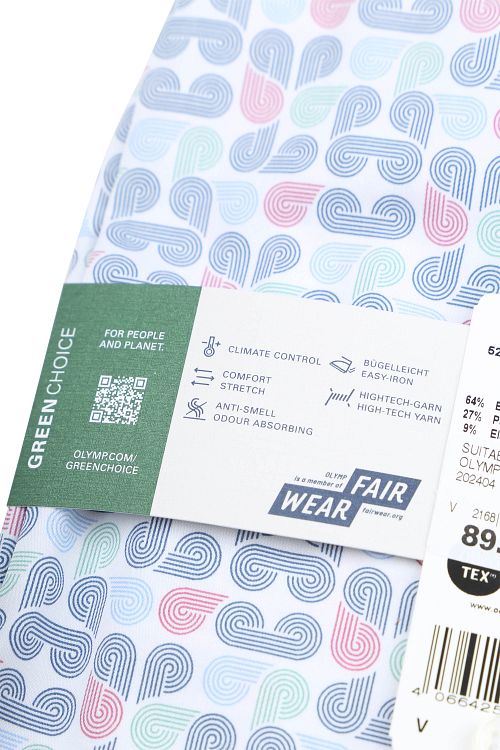 OLYMP Skjorte Level 5 Tryk Multifarvet Product / Detail