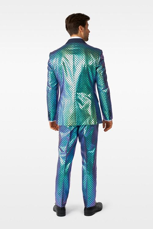 OppoSuits Fancy Fish Kostume Model / Achterkant