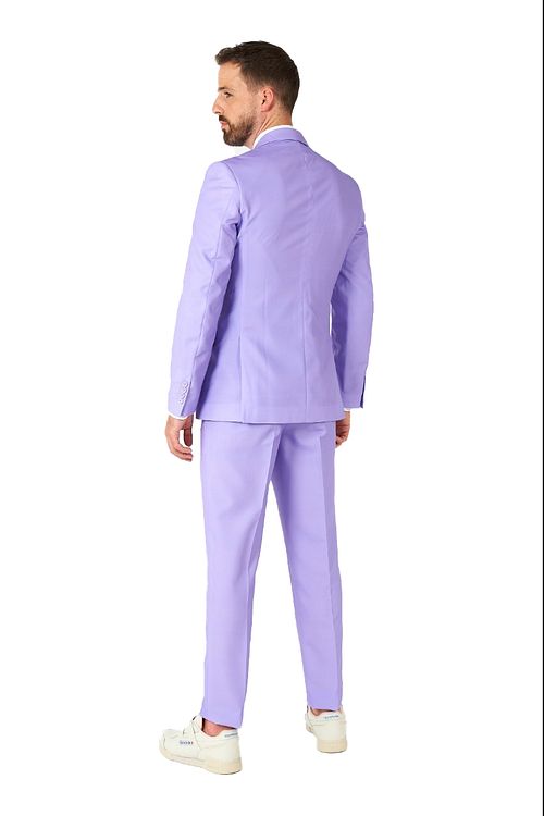 OppoSuits Lavendelkostym i Lavendel Model / Achterkant