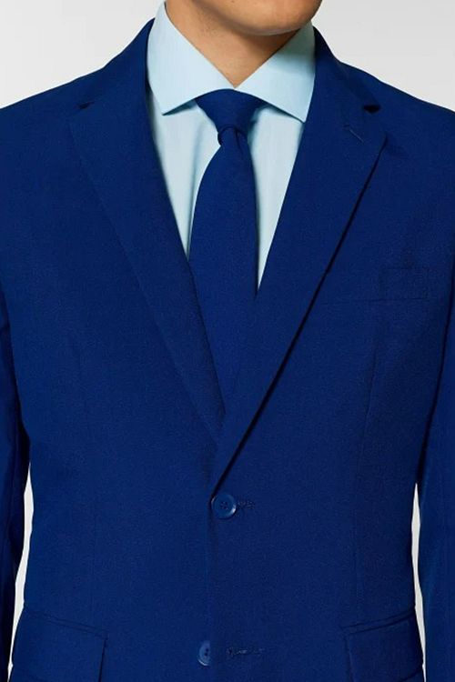 OppoSuits Navy Royale Anzug Model / Detail