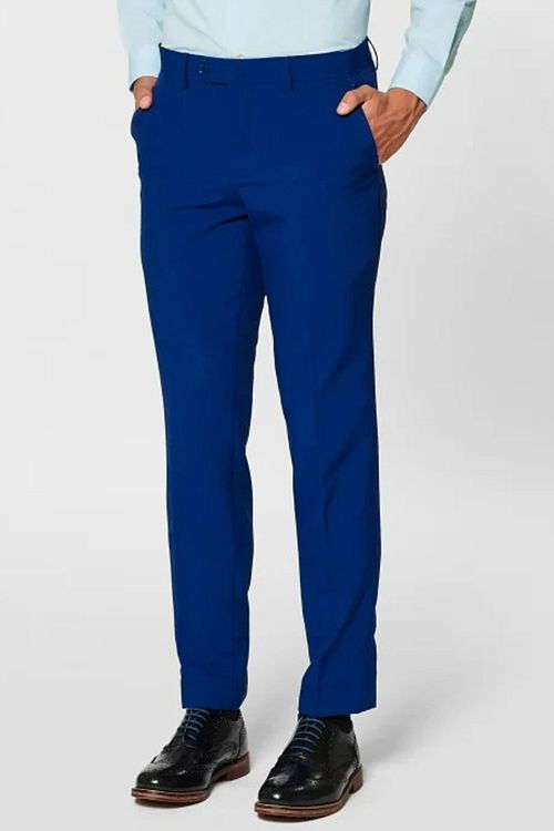 OppoSuits Navy Royale Kostüm Model / Voorkant