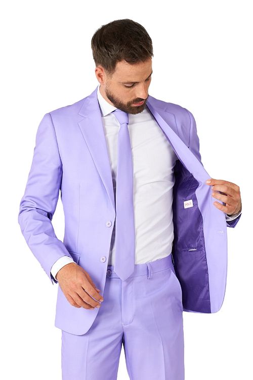 OppoSuits Overdådig Lavendel Kostyme Model / Detail