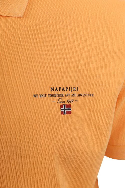 Napapijri Pikétröja Elbas Orange Product / Detail