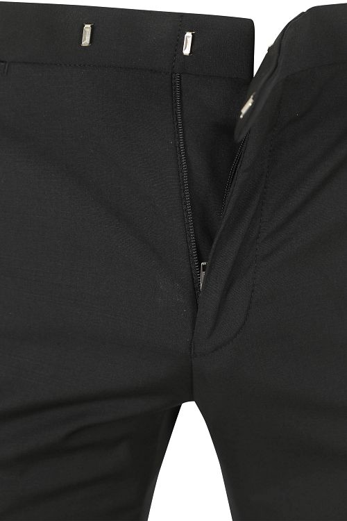 Pantaloni da completo in misto lana neri Product / Detail
