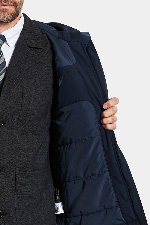 Parka Didriksons Hilding Navy Model / Detail