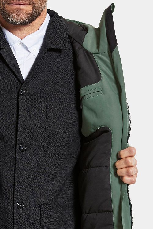 Parka Didriksons Hilding verde scuro Product / Detail