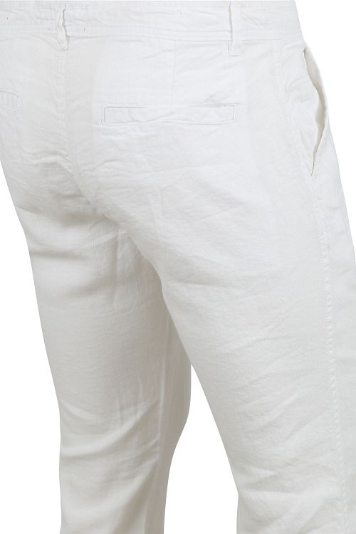 Passande Chinobyxa i Vitt Linne Product / Detail