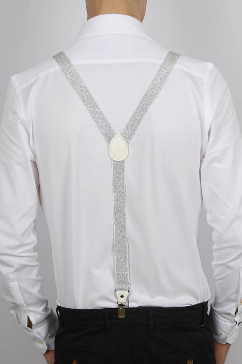 Passande Suspenders Silver Model / Achterkant