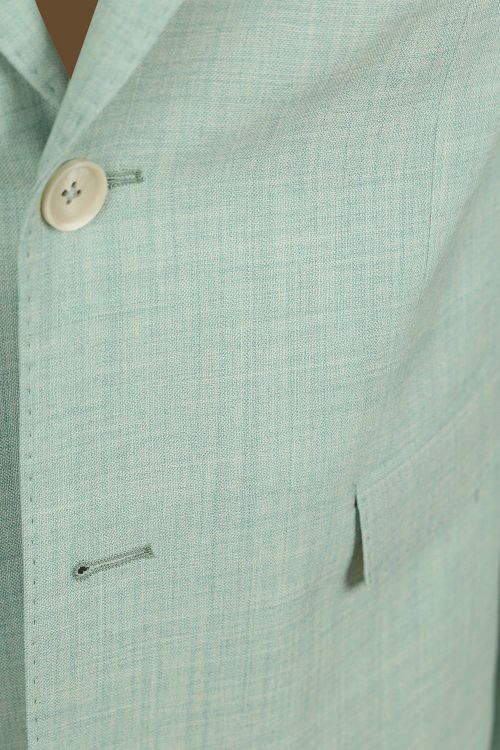 Passande Toulon Kostym Ull Surf Grön Product / Detail