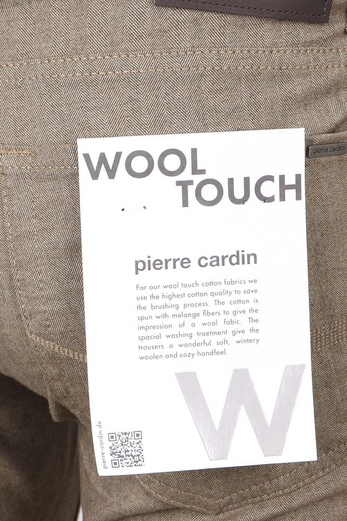 Pierre Cardin Broek Lyon Tapered Beige