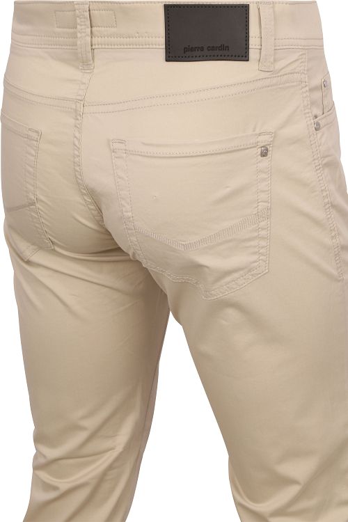 Pierre Cardin Trousers Lyon Tapered Ecru Model / Detail