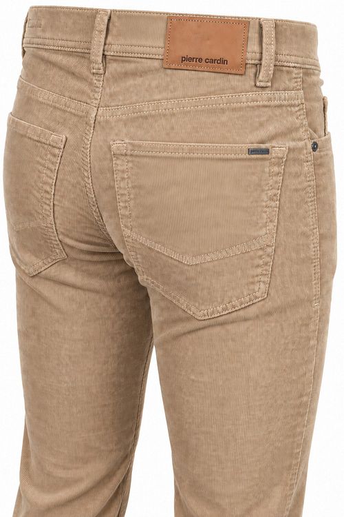 Pierre Cardin Trousers Lyon Tapered Corduroy Beige Product / Detail