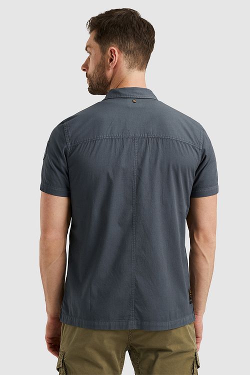PME Legend Short Sleeve Chemise Anthracite Model / Achterkant