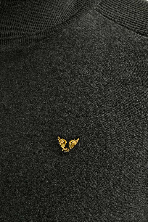 PME Legend Højhalset Trøje i Antracit Model / Detail