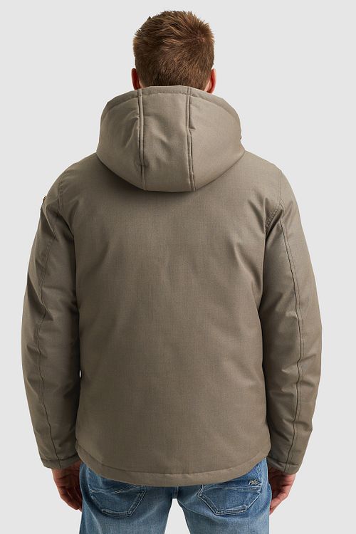 PME Legend Jacke Strator Icon 2.0 Hellbraun Model / Achterkant
