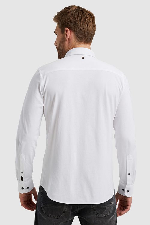 PME Legend Jersey Hemd Weiß Model / Achterkant