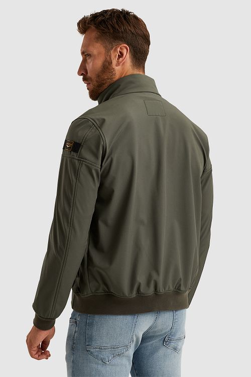PME Legend Jacke Skyglider Dunkelgrün Model / Achterkant