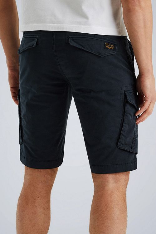 PME Legend Nordrop krótkie spodenki cargo czarne Model / Achterkant