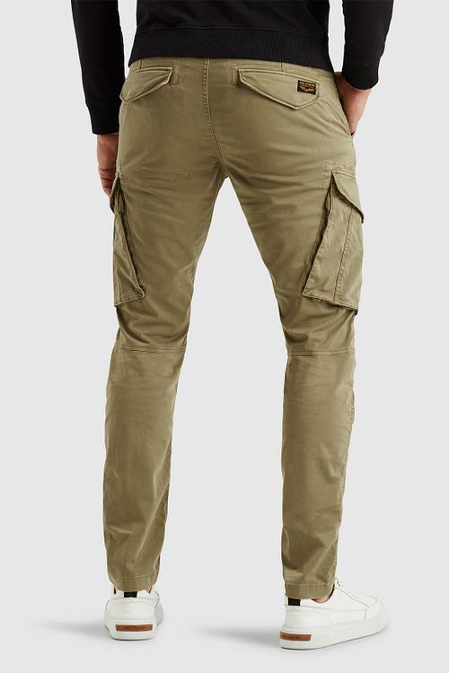 PME Legend Pantalon Cargo Nordrop Vert Olive Model / Achterkant