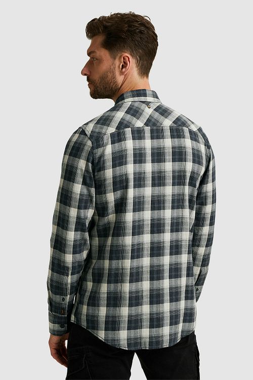 PME Legend Skjorte Tern Grå Model / Achterkant