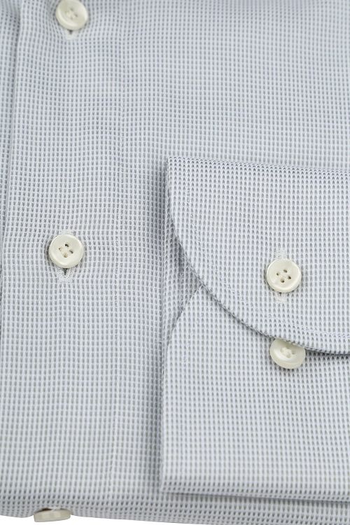 Profuomo Dobby Shirt Print Light Green Product / Detail