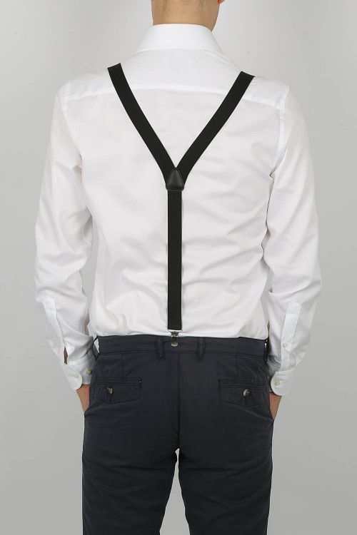 Tirantes Profuomo negros Model / Achterkant