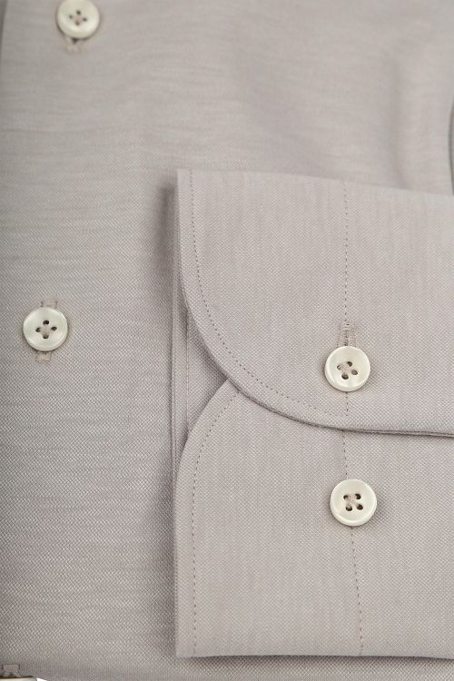 Profuomo Japońska dzianinowa koszula melange beżowa Product / Detail
