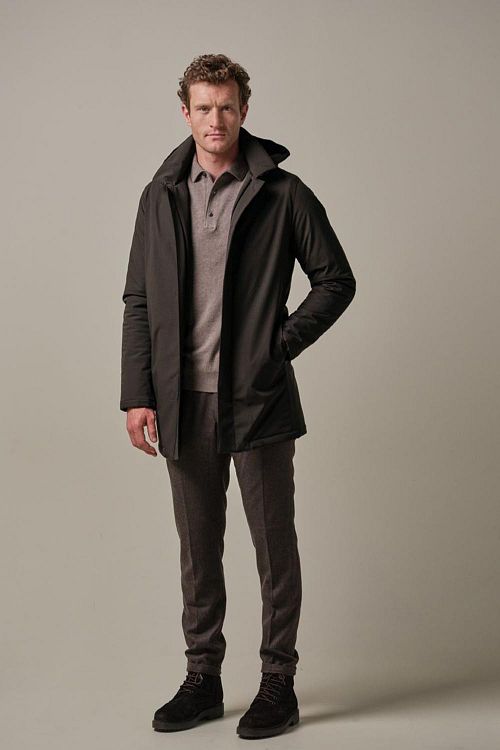 Profuomo Magnet Jas Bruin Model / Voorkant