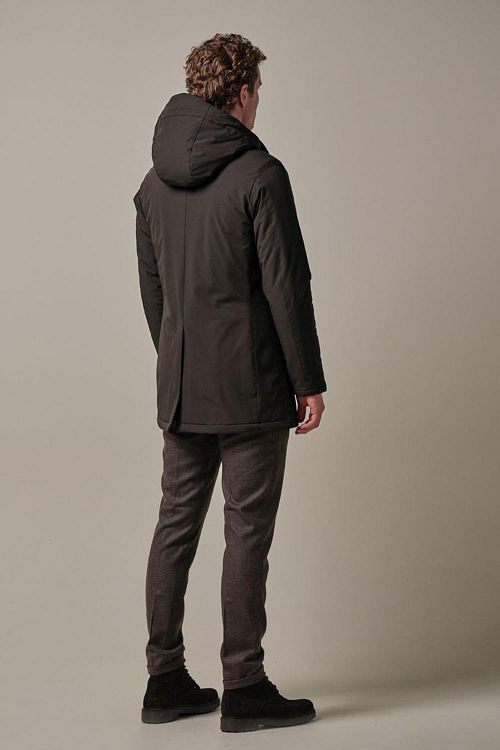 Profuomo Magnet Giacca Marrone Model / Achterkant