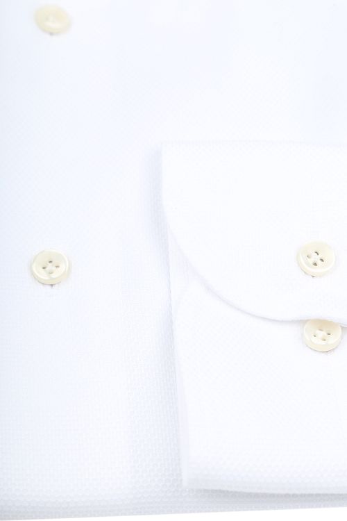 Profuomo Shirt Extra Lange Mouwen Travel Wit Product / Detail