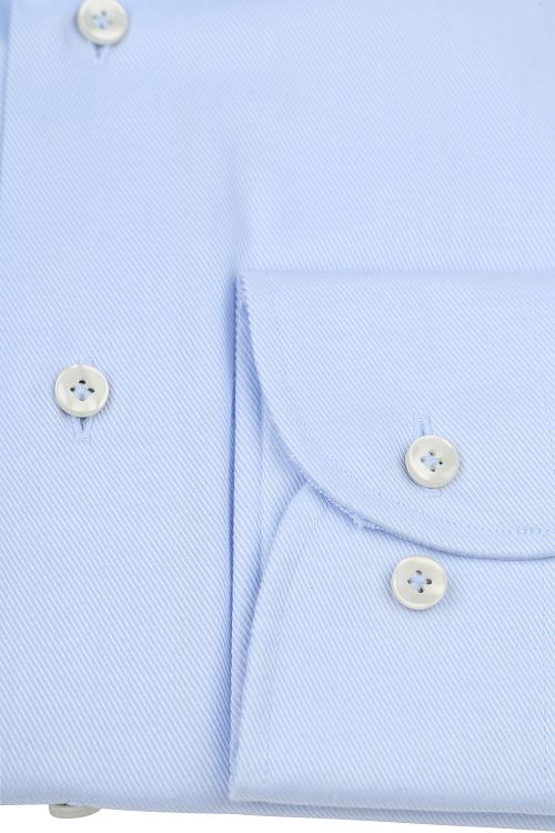 Profuomo Twill Skjorta Ljusblå Product / Detail