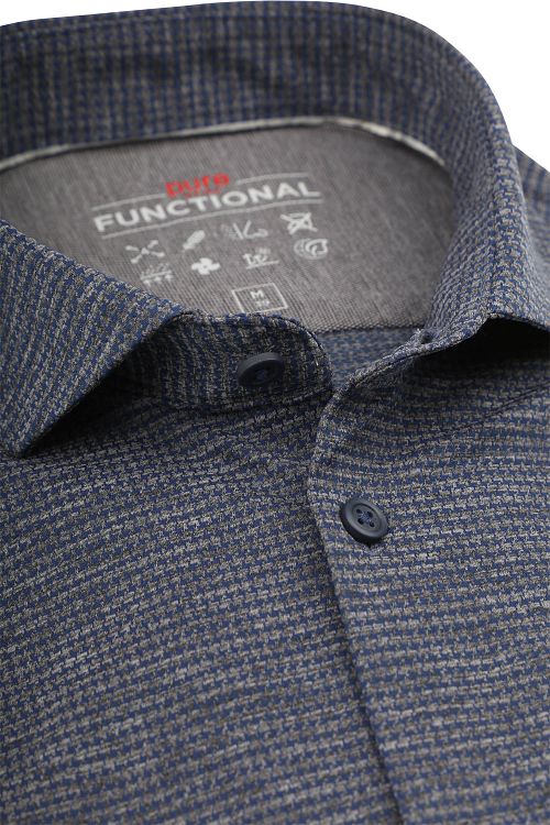 Pure The Functional Shirt de cuadros antracita Product / Detail