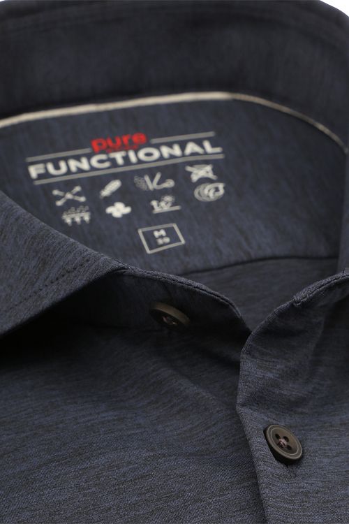 Pure Short Sleeve The Functional Shirt Navy Product / Detail