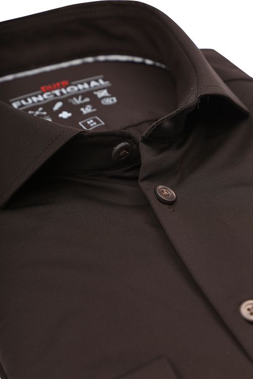 Pure The Functional Shirt Dark Brown Product / Detail