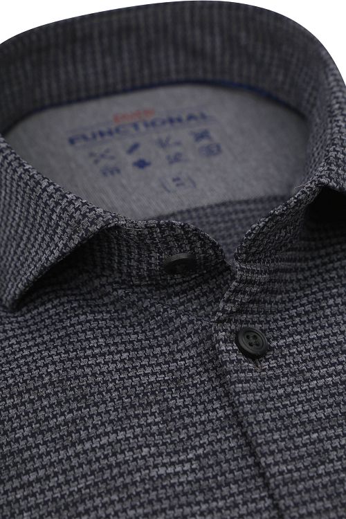 Pure The Functional Shirt Print Anthracite Product / Detail