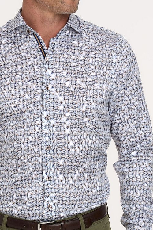 R2 Hemd Wheels Blauw Model / Detail