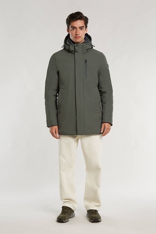 Reset Jas Charleston Army Groen Model / Voorkant