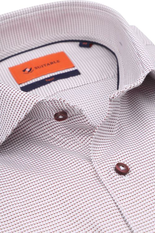 Suitable Skjorte Med Print Rød Krog Product / Detail